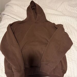 Abercrombie & Fitch Soft A&F Essentials Brown Hoodie